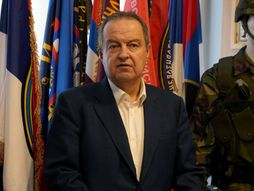 Ministar Dacic-Poseta Udruzenju veterana PJP