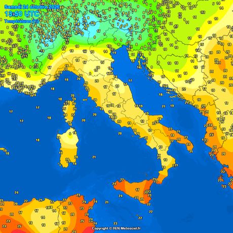 Trenutne temperature vazduha