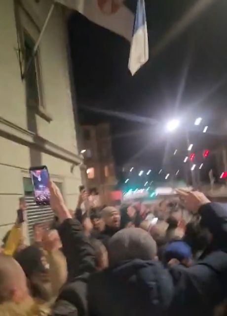 Slavlje u Cirihu povodom pobede Studentske liste