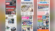 NASLOVNE STRANE SUTRAŠNJIH NOVINA: Prelistavanje štampe za ponedeljak, 26. oktobar 2026. godine