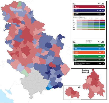 Izbori 2026, Mapa, zastava, opštine, gradovi