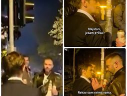 Ana Brnabić, verbalni sukob sa mladićima na ulici