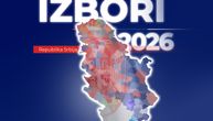 Evo kako je glasala Srbija: Ova mapa otkriva gde su sve studenti pobedili a gde naprednjaci