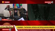 Detalji upada u TV Informer: Građani iz zborova izvukli Vučićevića i novinare, prekinut program uživo