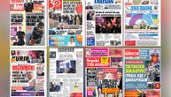 NASLOVNE STRANE SUTRAŠNJIH NOVINA: Prelistavanje štampe za utorak, 27. oktobar 2026. godine
