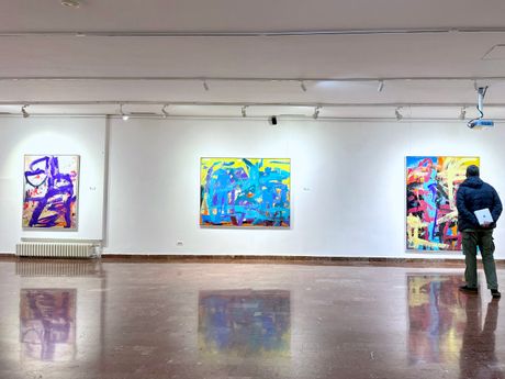 Otvorena izložba Borka Petrovića „Glavni lik” u Galeriji 73