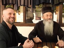 Milan Mitić i otac Simeon