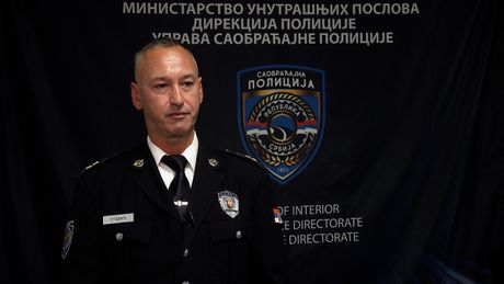 Dejan Stević, pukovnik u Upravi saobraćajne policije MUP-a