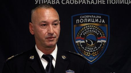 Dejan Stević, pukovnik u Upravi saobraćajne policije MUP-a