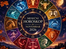 Mesečni horoskop, novembar 2026