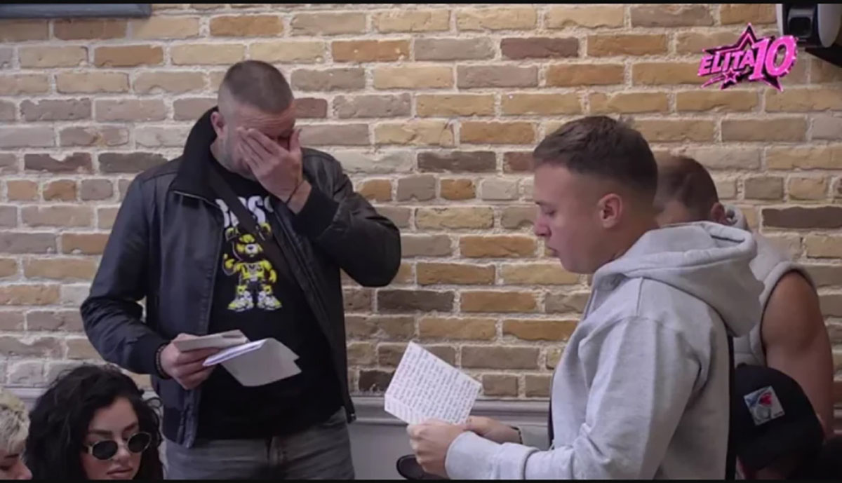 Emotivne scene u Eliti 10! Produkcija unela pismo u kuću, takmičar se slomio, grca u suzama