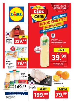 Lidl katalog - Lidl nedeljna akcija