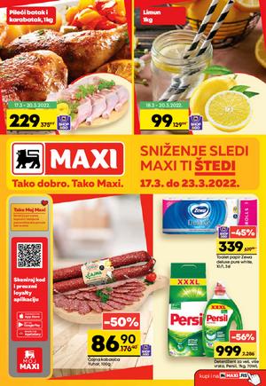 Maxi katalog - Maxi nedeljna akcija