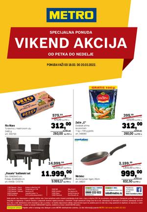 METRO katalog - METRO vikend akcija