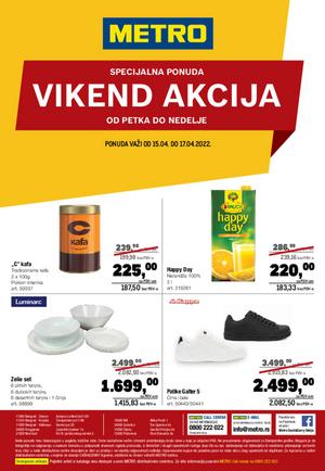 METRO katalog - METRO vikend akcija