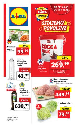 Lidl katalog - Lidl nedeljna akcija