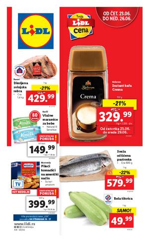 Lidl katalog - Lidl nedeljna akcija