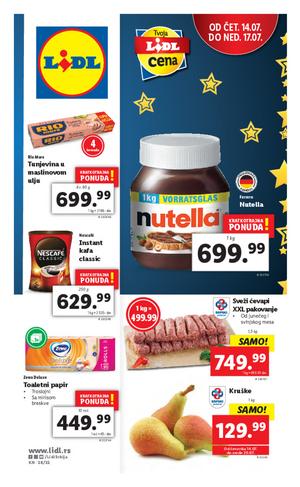 Lidl katalog - Lidl nedeljna akcija