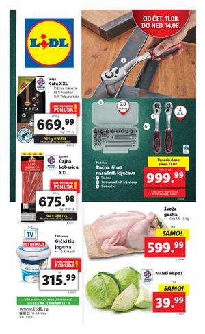 Lidl katalog - Lidl nedeljna akcija