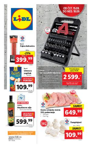 Lidl katalog - Lidl nedeljna akcija