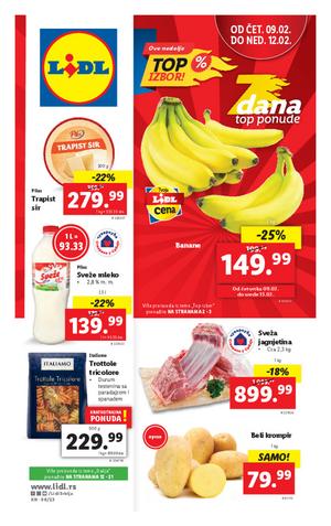 Lidl katalog - Lidl nedeljna akcija