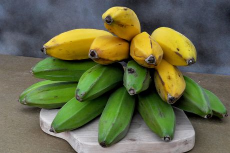 Green bananas