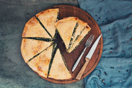 Spinach and Tofu Pie